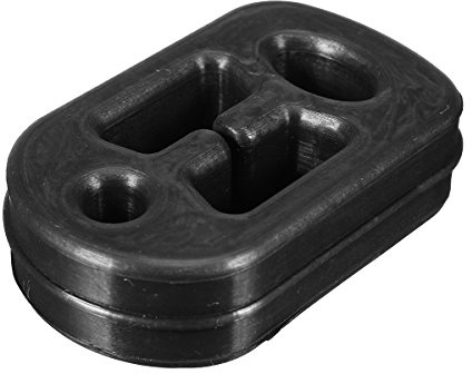 MOMOALA Soporte De Montaje De Goma De Escape Anillo De Sujeción Soportes para Peugeot 206