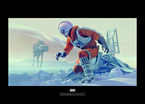 Komar Wandbild | Star Wars Classic RMQ Hoth Battle Pilot | Kinderzimmer, Jugendzimmer, Dekoration, Kunstdruck | ohne Rahmen | WB144-70x50 | Größe: 70 x 50 cm (Breite x Höhe), Bunt