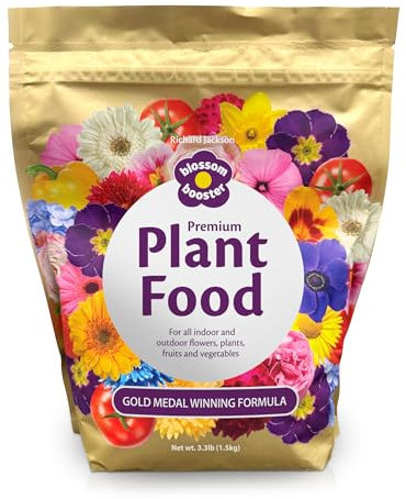 Flower Power Richard Jackson Premium Plant Food, with Bio-Active Technology, Concentrated Feed for All Plants, Fruits and Vegetables with Essential Nutrients (1.5kg)