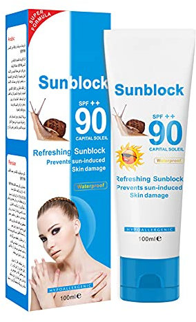Sunblock SPF90++ Face Cream Protection Cream Pigmentation 100g
