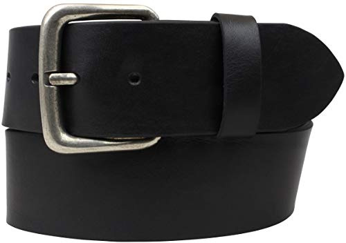 BELTINGER Jeansgürtel aus Vollrindleder 5 cm | Leder-Gürtel für Herren 50mm | Breiter Herren-Gürtel aus echtem Leder