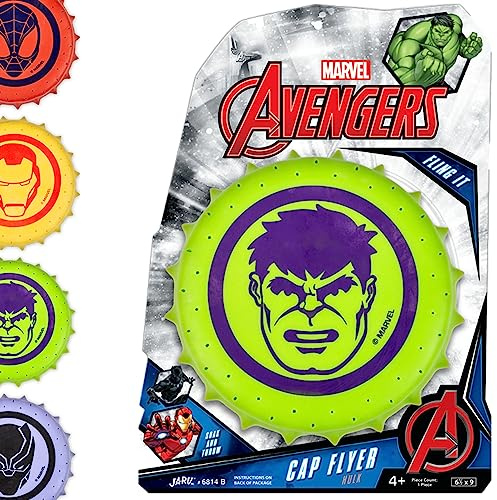 JA-RU Marvel Avengers & Spiderman Water Frisbee Soaker 6814-1