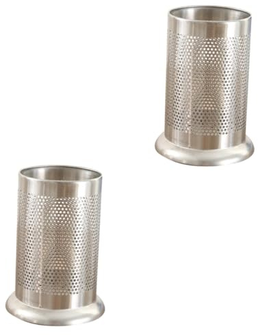 HEMOTON 2 Piezas Porta Cubiertos Organizador De Herramientas De Cocina Almacenamiento Estante Para Cubiertos