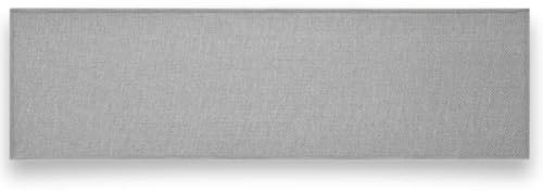 PALUPLUS Tappeto da Cucina in Tessuto Poliestere, Misura 180x50 cm, Passatoia Impermeabile e Antiscivolo, Lavabile in lavatrice, Tappeto Runner Sala da Pranzo, Soggiorno, Bagno -2115 (Grigio Chiaro)