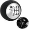 Fllyvly Pomo Palanca de Cambios 6 Velocidades Peugeot, Compatible con Peugeot 307 308 3008 407 5008 807,Pomo Palanca De Cambios 6,Velocidades,Diseño Ergonómico, Fácil de Instalar