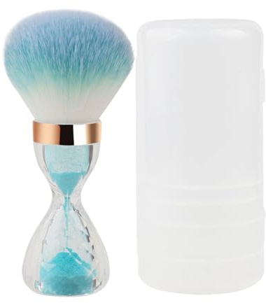 Makeup Blush Brushes, Soft Bristles Makeup Brush, Portable Beauty Tools, Lightweight Ergonomic Handle, Ideal for Smooth Application, Women, Family, Friends, Daily Use, Pink/Blue