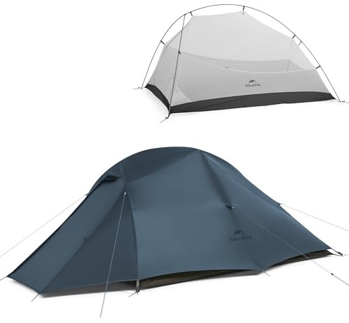 Naturehike Cloud Up 2 Person Backpacking Tent, Waterproof Double Layer