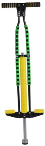 Yunhgft Pogo Stab Ausgestattet mit Ergonomischem Schaumgriff Sprungstab mit Edelstahlfeder Und Leisem Antirutschfuß Fördert Bewegung Und Fokus für Jungen Mädc, GrÜn