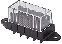 HELLA 8JD 005 993-001 Sicherungsdose - 5-polig - ATO - 30A - Stecker: Flachstecker - Stecker: 10 x axial 6,3x0,8