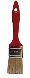 SAVY 4416040 Flacher Pinsel Malerei Borsten rein Gesamte Breite 40 mm