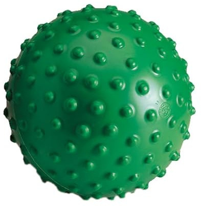 Sundo Homecare GmbH Aku Ball Massageball Noppenball Igelball ca. ø 20 cm für Myofasziales Release durch Rolling auf dem Rücken