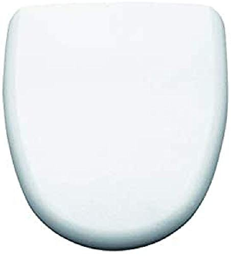 Gala Loa – Tapa y Asiento Amortiguado Inodoro - Forma Ovalada - Cierre Suave - Incluye Kit Fijación - Bisagras Acero Inoxidable - Fácil Limpieza - Color Blanco