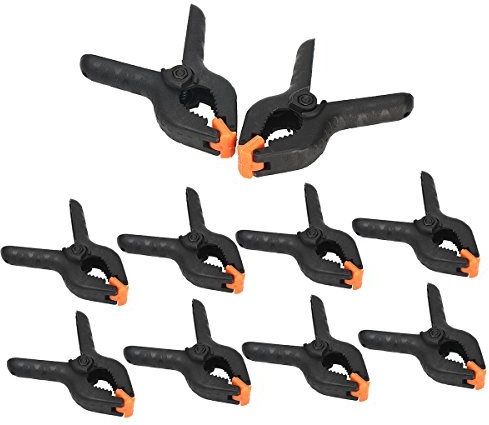 MASUNN 10St 4 Zoll Federklemmen Diy Werkzeuge Kunststoff Nylon Für Holz Working Hobbies