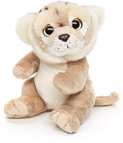Uni-Toys - Löwin Plushie - 17 cm (Höhe) - Plüsch-Wildtier, Löwe - Plüschtier, Kuscheltier