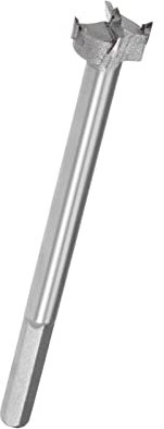 TA-VIGOR Forstner Drill Bit 20mm, Tungsten Carbide Wood Hole Saw Auger Opener for Woodworking Hinge Hole Drilling Boring Bit Cutter (Gray)