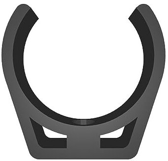 ULROAD Klemmschellen DN50 I MADE IN GERMANY I Wasserrohr 50 mm Klemmen Clips I 10 Stück Rohrschelle Clippschelle Absauganlage Zubehör 50mm