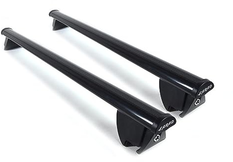 Farad- Barre portatutto New Iron 2 complete di kit compatibile con HYUNDAI TUCSON 5 porte anno 2021 in poi con corrimano basso (railing integrati)