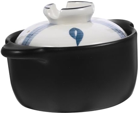Genérico cazuela de cerámica cocinero cozinha cazuelas induccion ollas induccion caliente sartén para placa de inducción no utensilios de cocina para el hogar olla de cerámica para cocinar
