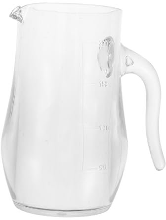 Veemoon Caraffa in Acrilico Trasparente con Scala Decanter per Vino e Liquori Dispenser per Bevande da Adatto per Hotel Ristoranti e Bar