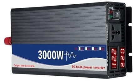 Convertisseur Onduleur Sinusoïdal Pur 3000 W 4000 W 5000 W 12 V CC 24 V CC 48 V CC 60 V CC 72 V CC Vers 110 V CA 220 V CA Convertisseur Tension Pour Voiture Solaire Transformateur(3000W,72V_220V-230V(