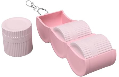 Petits Conteneurs De Voyage,Flacons de Toilette en Silicone et Pot à Crème | Bouteilles Étanches Portables de Stockage pour Soins de la Peau pour Bureau Dortoir Vacances et Voyage