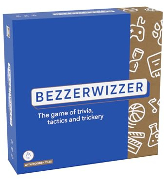 Asmodee | Bezzerwizzer | Fun Family Trivia Party Game | Ages 15+ | 2+ Players | 45+ Minutes Playing Time