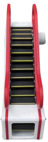 Escalator Toy For Kids - Manual Rotating 3D Printed Escalator | Kids Pretend Play Game For Role Playing Preschool Kindergarten School Classroom Nursery Home Boys Girls