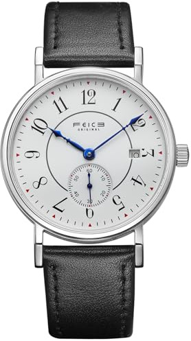 FEICE Herrenuhren Bauhaus Design Automatikuhr Wasserdicht Saphirglas Analog Mechanische Uhren für Männer Frauen Unisex -FM201