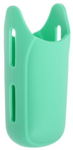 Custodia in Silicone Termica per Piastra e Ferro Arricciacapelli | Protegge Mani e Chioma, Design Antiscivolo Rimovibile, Colore Verde Chiaro, Pratica Durante Styling e Conservazione