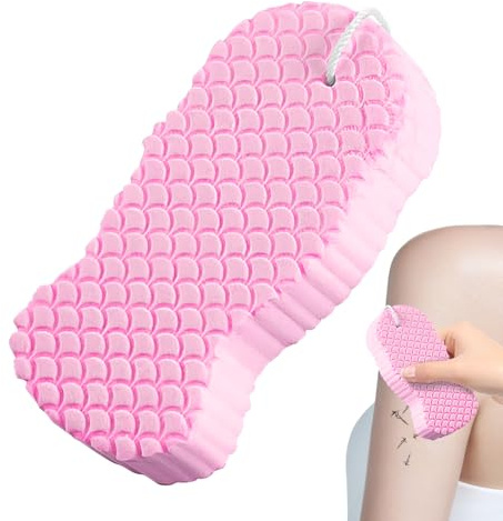Spugna Corpo Strumento Morbido Scrub Schiena | Spugna Bagno Spazzola Corpo Adulti, Attrezzo Riutilizzabile Schiena, Casa, Bagno, Vasca da Bagno, Viaggi e Spa