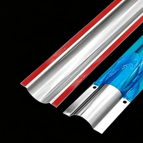 Rytgdxss Canalina Pavimento,Canalette Elettriche,Passacavi Calpestabile – Passacavo a Pavimento per Ufficio e Casa-Outer width 80mm(1PACK)