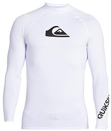 Quiksilver Men's All Time Ls Long Sleeve Rashguard Surf Shirt