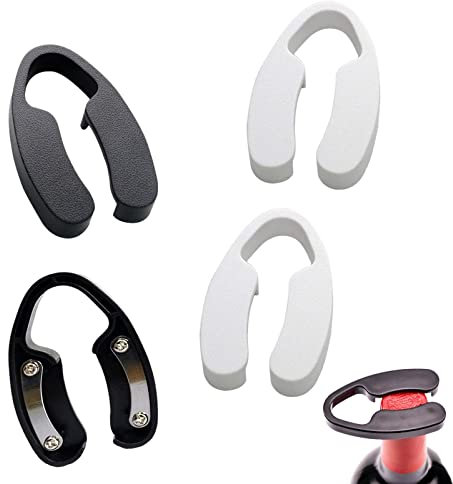 4 StüCk Kapselschneider,Wein Folienschneider,Weinflaschen Kapselschneider,Wein Werkzeug Zubehör für Outdoor Indoor Partys tägliche Anwendung