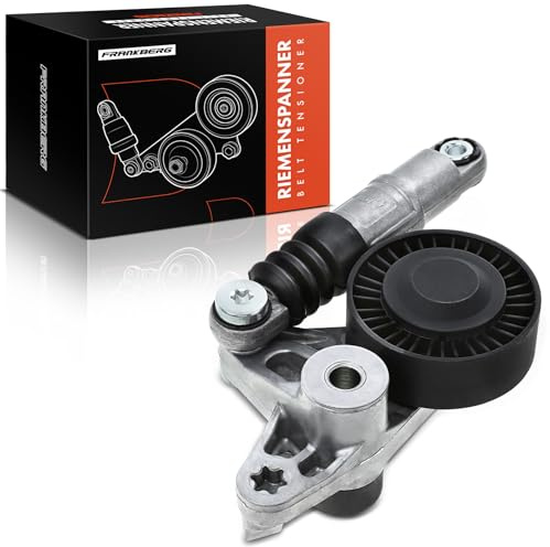 Frankberg Spannrolle Riemenspanner 059145201E | Kompatibel mit A4 8EC, A8 4E2 4E8, Q7 4LB, A4 Avant 8ED, A5 Cabriolet 8F7, A6 Allroad 4FH, T.o.u.a.r.e.g 7L6 7L7 7LA, A6 4F2