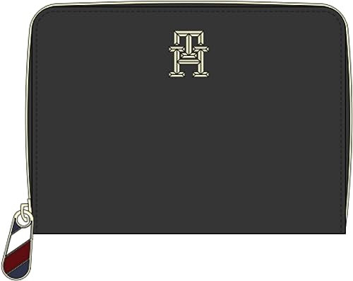 Tommy Hilfiger Damen Portemonnaie Poppy Plus Klein, Schwarz (Black), Onesize