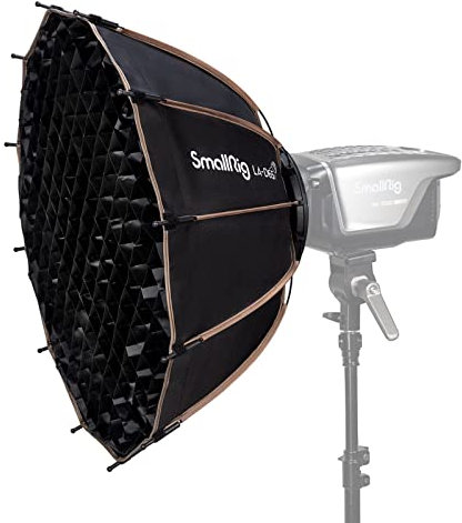SMALLRIG Parabolic Softbox LA-D65 65cm/ 25.6 Quick Set Up Quick Folding, Soft Box for Bowens Mount COB Lights for SMALLRIG for Neewer for Aputure - 4157