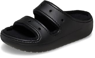Crocs Unisex Adult Classic Clog, Black/Black, 43/44 EU, Black, 8.5/10.5 UK, Black, 8/10 UK Men/ 9/10 UK Women