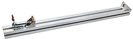 Electric Circular Saw Guide Rail System 80/100/120cm Clamp Edge Straight Cut Guide Fixing Clip Fixture Woodworking Tool