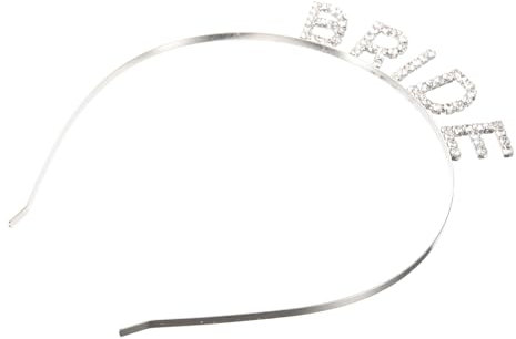 FRCOLOR 1stück Braut Haarreif Mit Kristallen Elegantes Hochzeits-haaraccessoire Für Damen Für Hochzeiten Junggesellinnenabschiede Und Besondere Anlässe Hochwertiger Haarschmuck