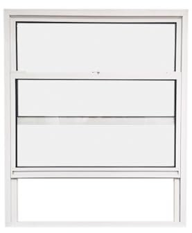 Offener Lamellenvorhang, Fensterläden mit Rahmen aus Aluminiumlegierung, für Küche, Bad, Balkon, Schalldämmung, mobiles Fenster, Ersatzschiebepaneel, weiß, 23,6 x 23,6 cm (B x H)