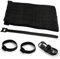 100 Piezas Bridas Velcro Cables, 200mm*12mmsujeta Cables, Sujeta Cables Adhesivo, Cinta Velcro Reutilizables, Velcro Cable Ties Ajustables para Cable Management, Cableado Informático, Oficina, Hogar