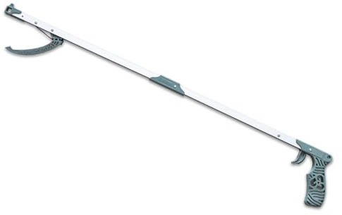 WATERHAUL Recogedor de basura plegable de 33 pulgadas de largo, hecho de plástico marino reciclado del Reino Unido, resistente, reparable, para adultos, 84 cm