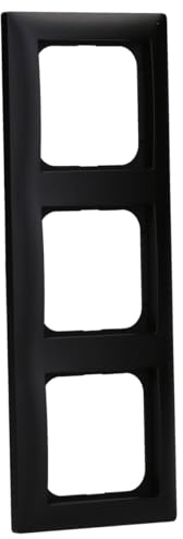 Busch-Jaeger 1723-915 3-fach Rahmen Busch-balance SI | Abdeckrahmen Schwarz Matt 2CKA001725A1570
