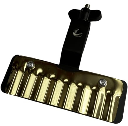 Platillos de percusión de acero inoxidable con textura dorada/plateada, perfectos para varios estilos de música y uso a largo plazo, accesorio de soporte de batería