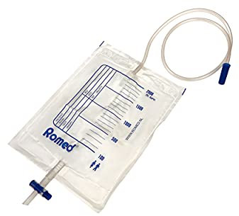 Romed Urinbeutel 2 Liter mit Ventil und T-Ablass UB2LSTTV (Menge: 10 Stück)
