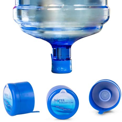 Water Bargain 3 and 5 Gallon Premium Water Cooler Jug Non Spill BPA-FREE Bottle caps - Pack of 25