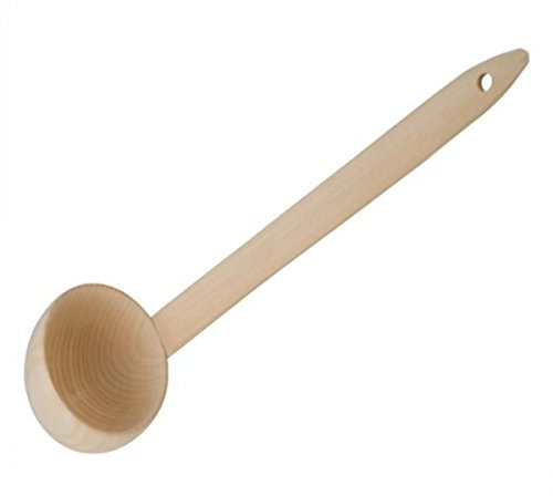 HOFMEISTER® Schöpfkelle, Kopf abgewinkelt, Saunakelle, Saunazubehör, Länge: 56 cm