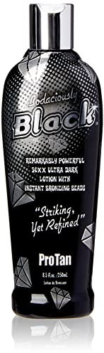 Pro Tan Black Bodaciously Remarkably Powerful 50XX Ultra Dark Sunbed Lotion 250 ml