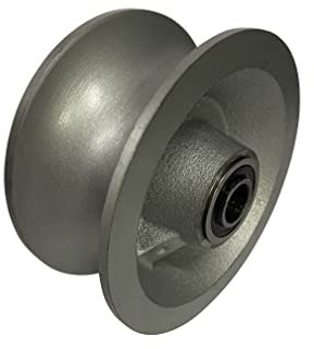 Single Replacement Chain Link Gate U-Groove Pipe Wheel-by Sourdough Gate Hardware