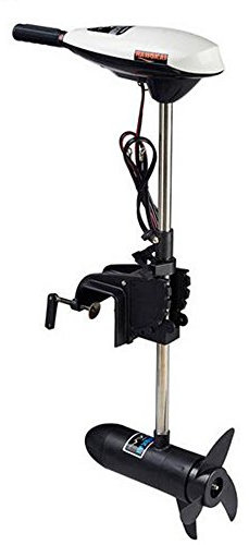 Outboard Motor, 12V 65LBS Thrust Outboard Electric Boat Motor Fishing Boat Motor, for Boat Engine Inflatable Fishing, Kayak, Freshwater & Salt Water, Maximum Speed 11km/h